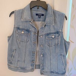 Chaps Women’s Large denim vest